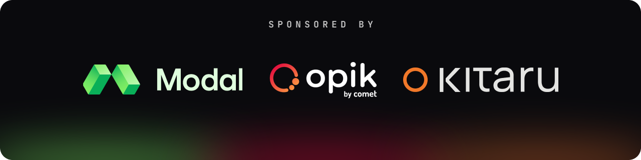 Sponsored by Modal, Opik and Kitaru